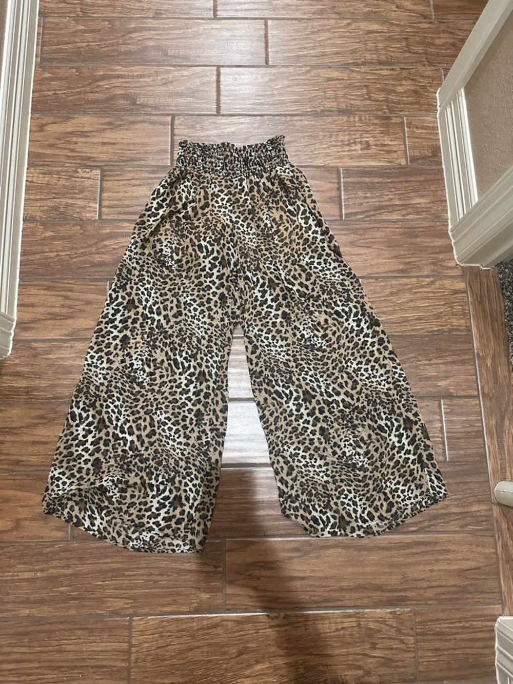 Cheetah sheer pants